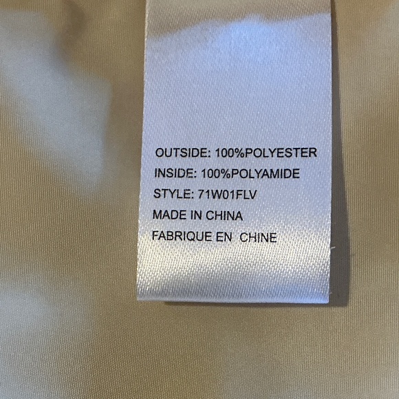 NWT Dylan Los Angeles Faux Fur Zip Up Jacket Ecru Color Size S - Picture 8 of 13